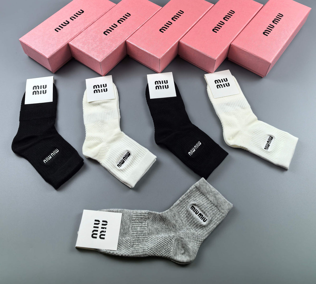 Miu Miu Crew Socks