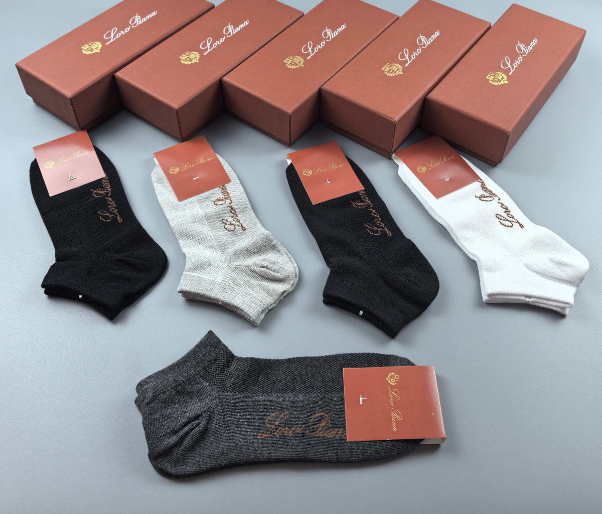 Loro Piana Cotton Short Socks