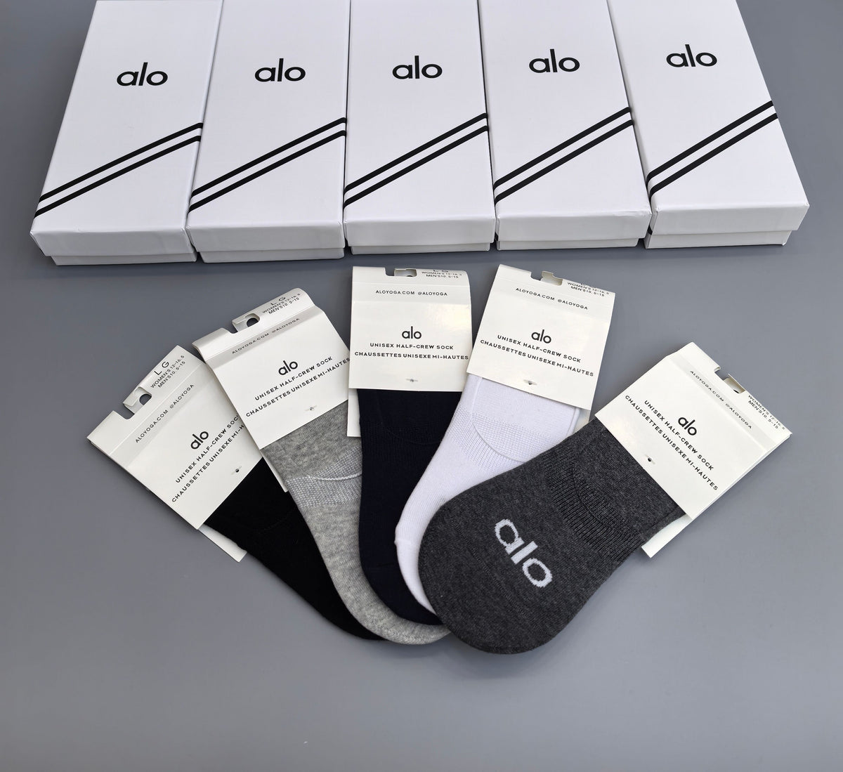 Alo Cotton Short Socks