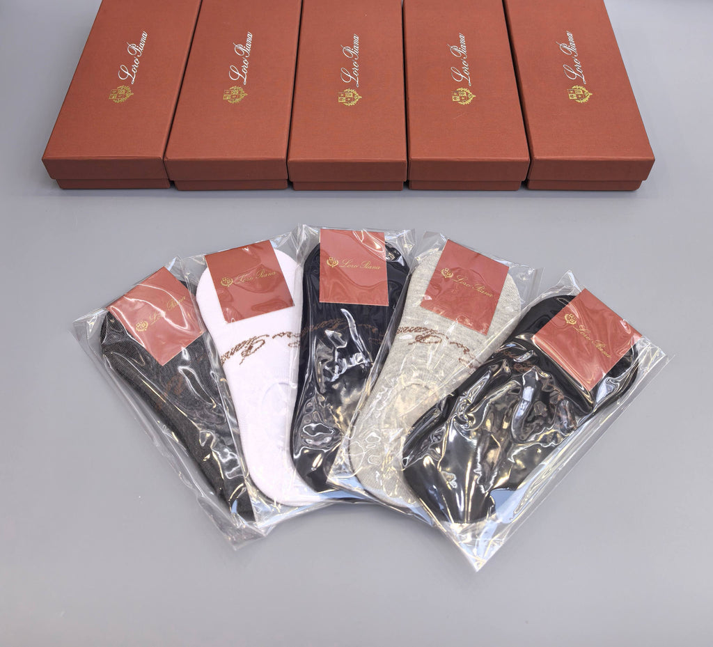 Loro Piana Cotton No-Show Socks