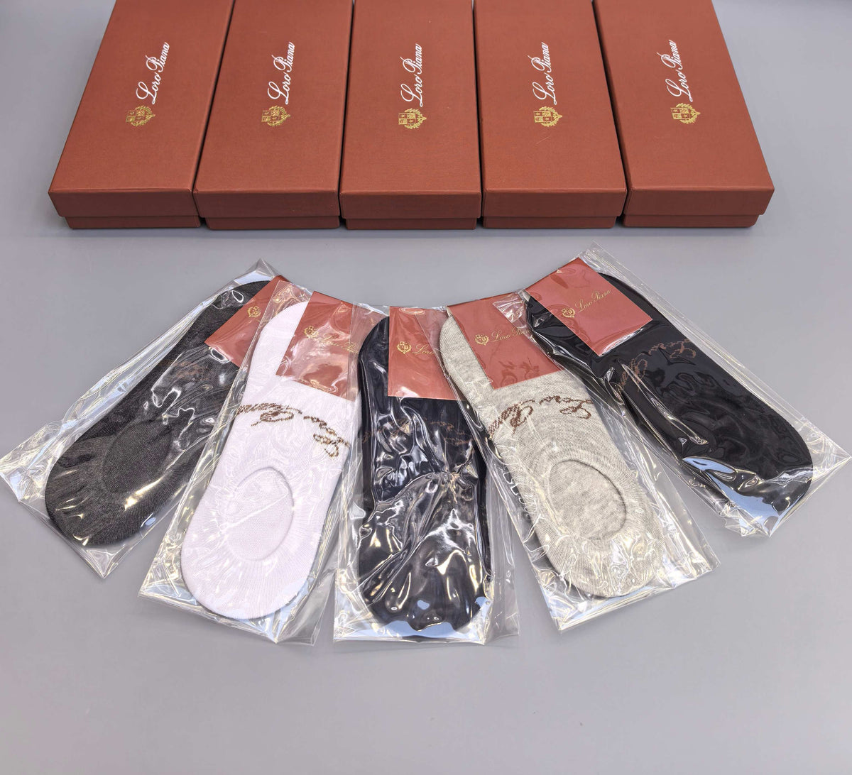 Loro Piana Cotton No-Show Socks