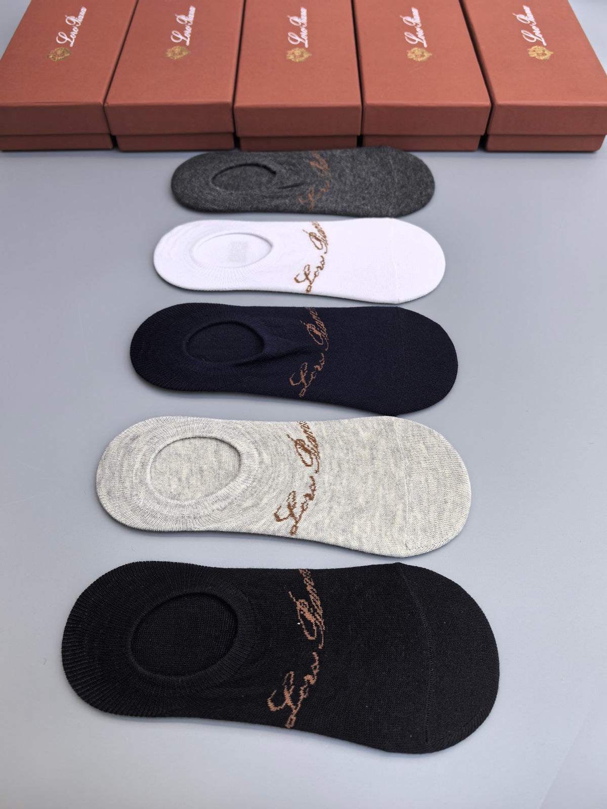 Loro Piana Cotton No-Show Socks