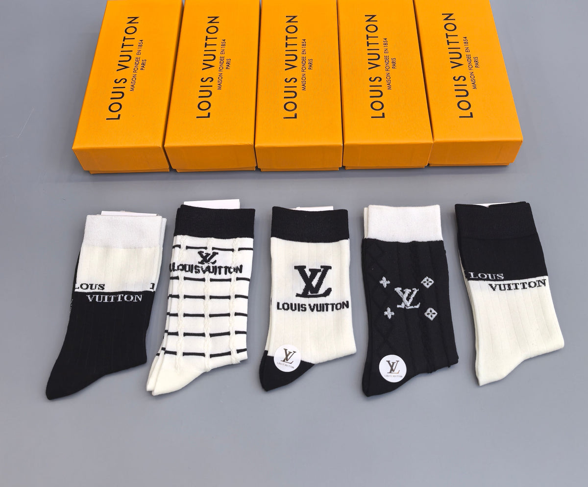 Cotton Short Socks - 5-Pair Pack