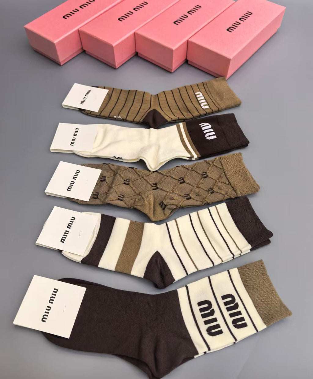 Miu Miu Crew Socks