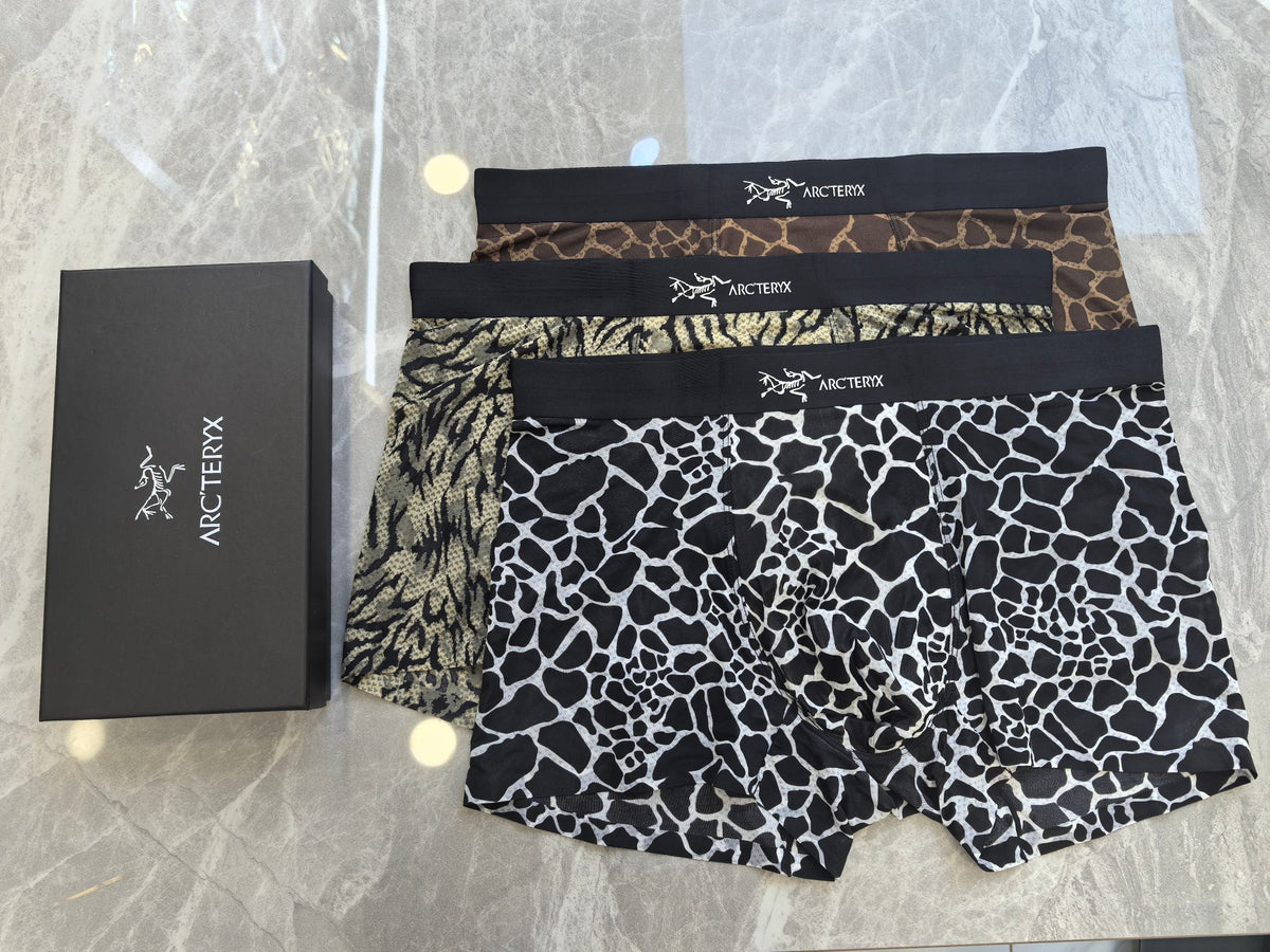 Arc'teryx Nylon Blend Men's Boxer Briefs - 3-Piece Box