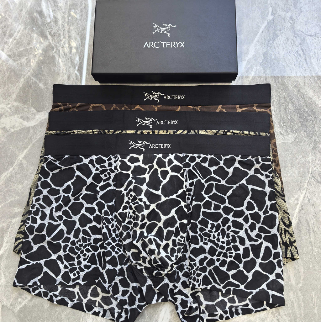 Arc'teryx Nylon Blend Men's Boxer Briefs - 3-Piece Box