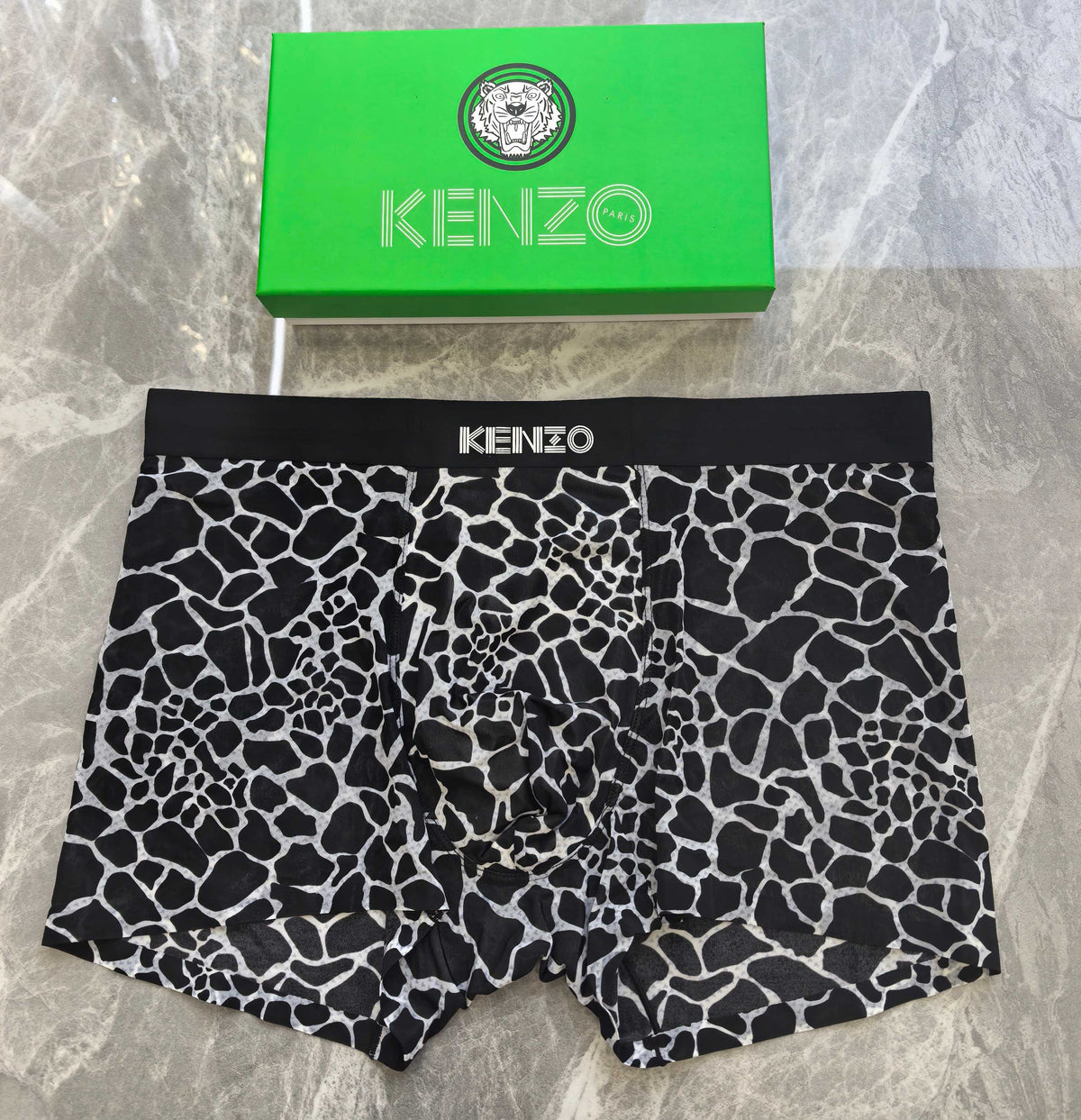 Nylon Blend Men's Boxer Briefs - 3-Piece Box