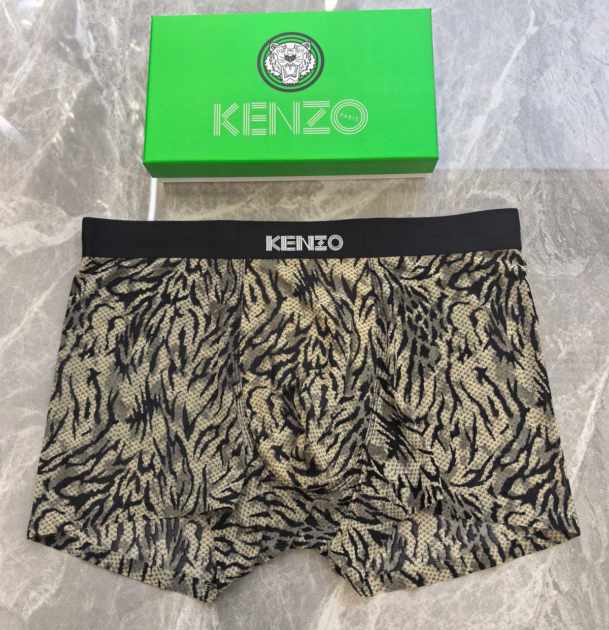 Nylon Blend Men's Boxer Briefs - 3-Piece Box