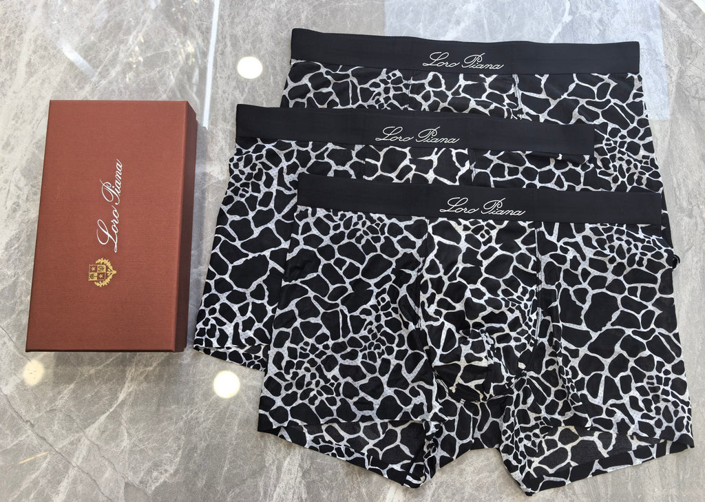 Loro Piana Nylon Blend Men's Boxer Briefs - 3-Piece Box