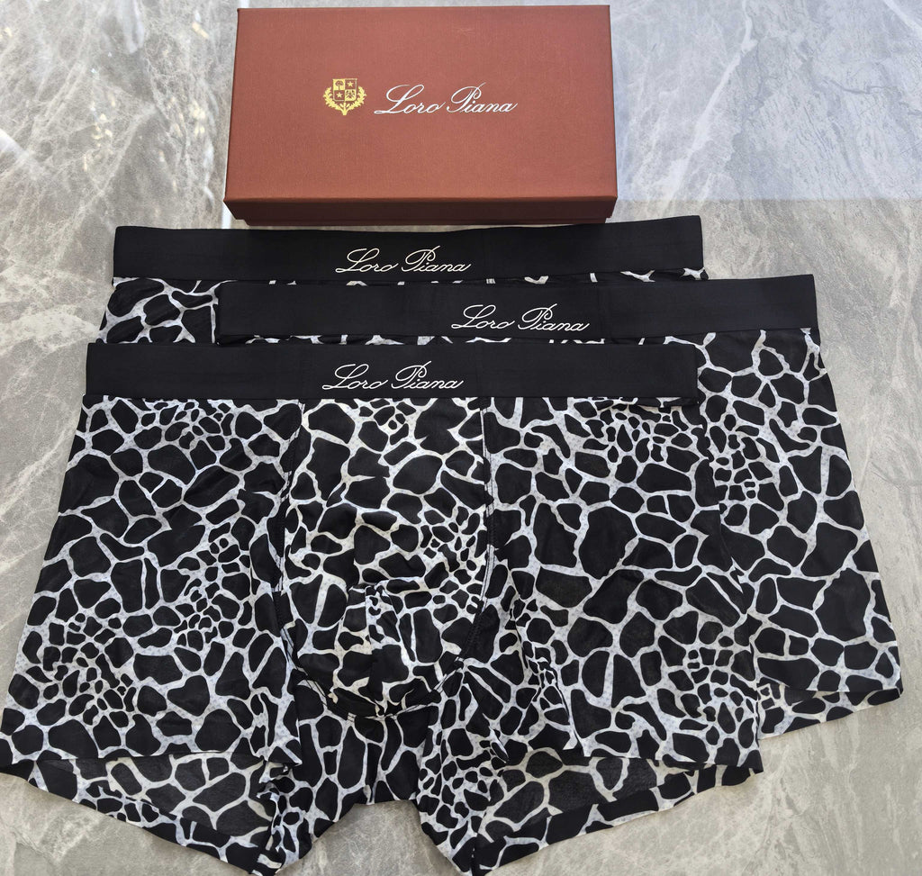 Loro Piana Nylon Blend Men's Boxer Briefs - 3-Piece Box
