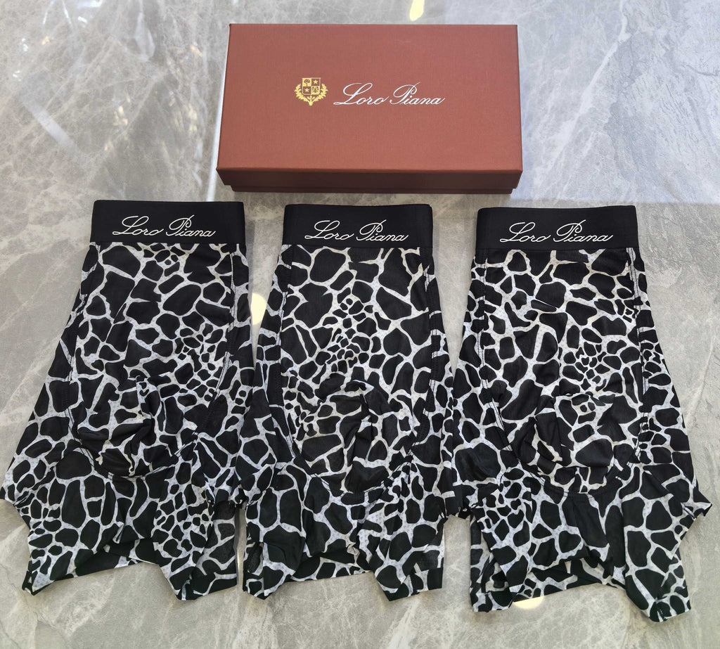 Loro Piana Nylon Blend Men's Boxer Briefs - 3-Piece Box
