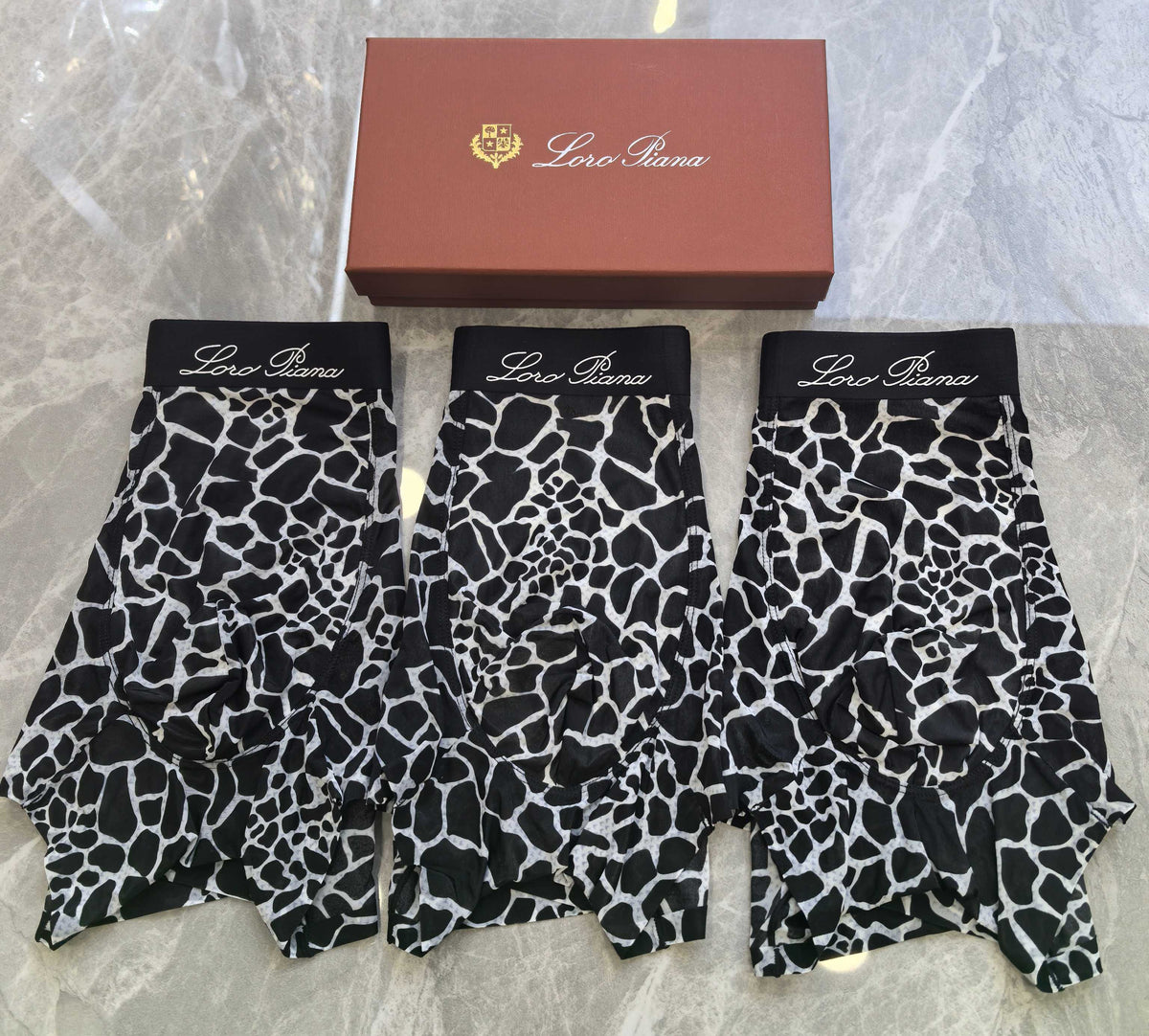 Loro Piana Nylon Blend Men's Boxer Briefs - 3-Piece Box