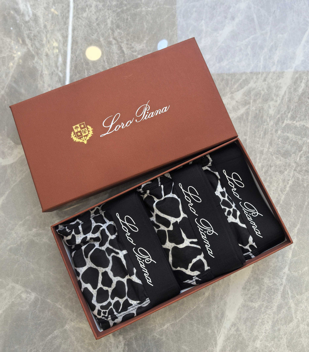 Loro Piana Nylon Blend Men's Boxer Briefs - 3-Piece Box