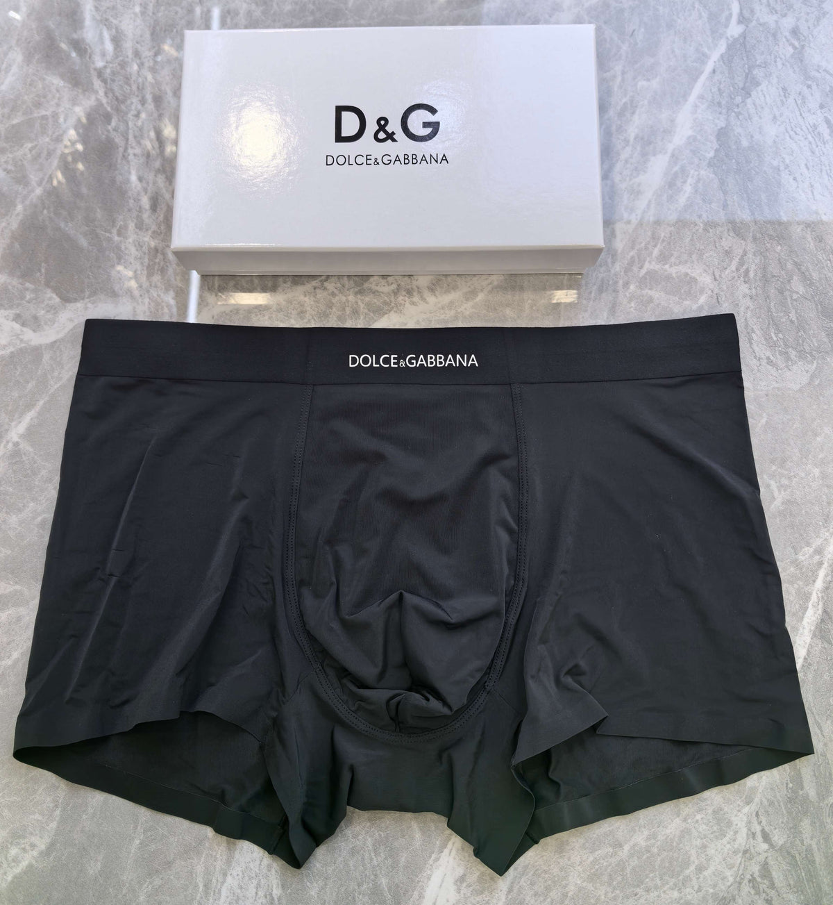 Nylon Blend Men's Boxer Briefs - 3-Piece Box