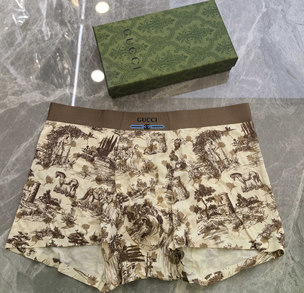 Gucci Modal Men's Boxer Briefs - 3-Piece Box
