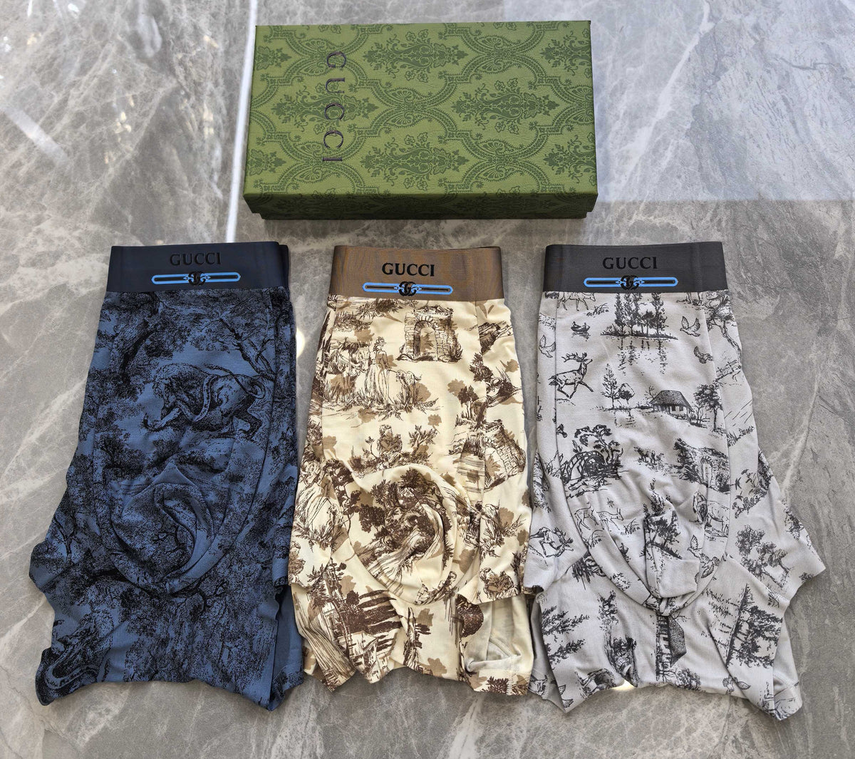 Modal Men's Boxer Briefs - 3-Piece Box