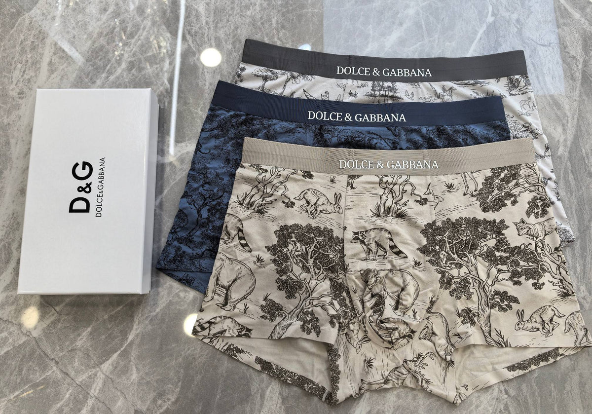 Modal Men's Boxer Briefs - 3-Piece Box