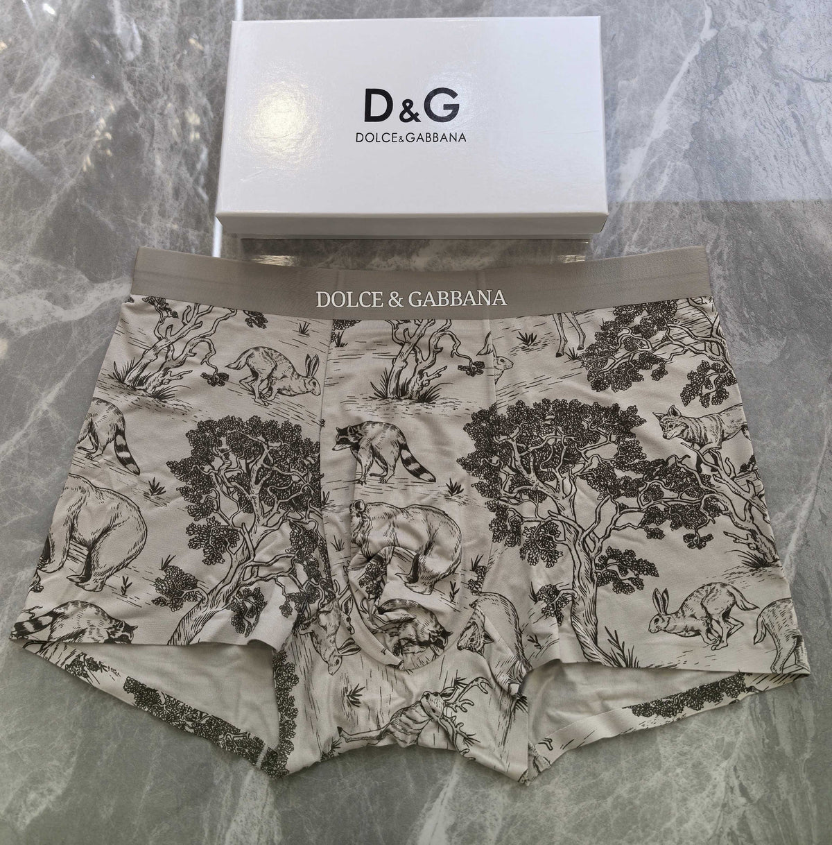 Dolce & Gabbana Modal Men's Boxer Briefs - 3-Piece Box