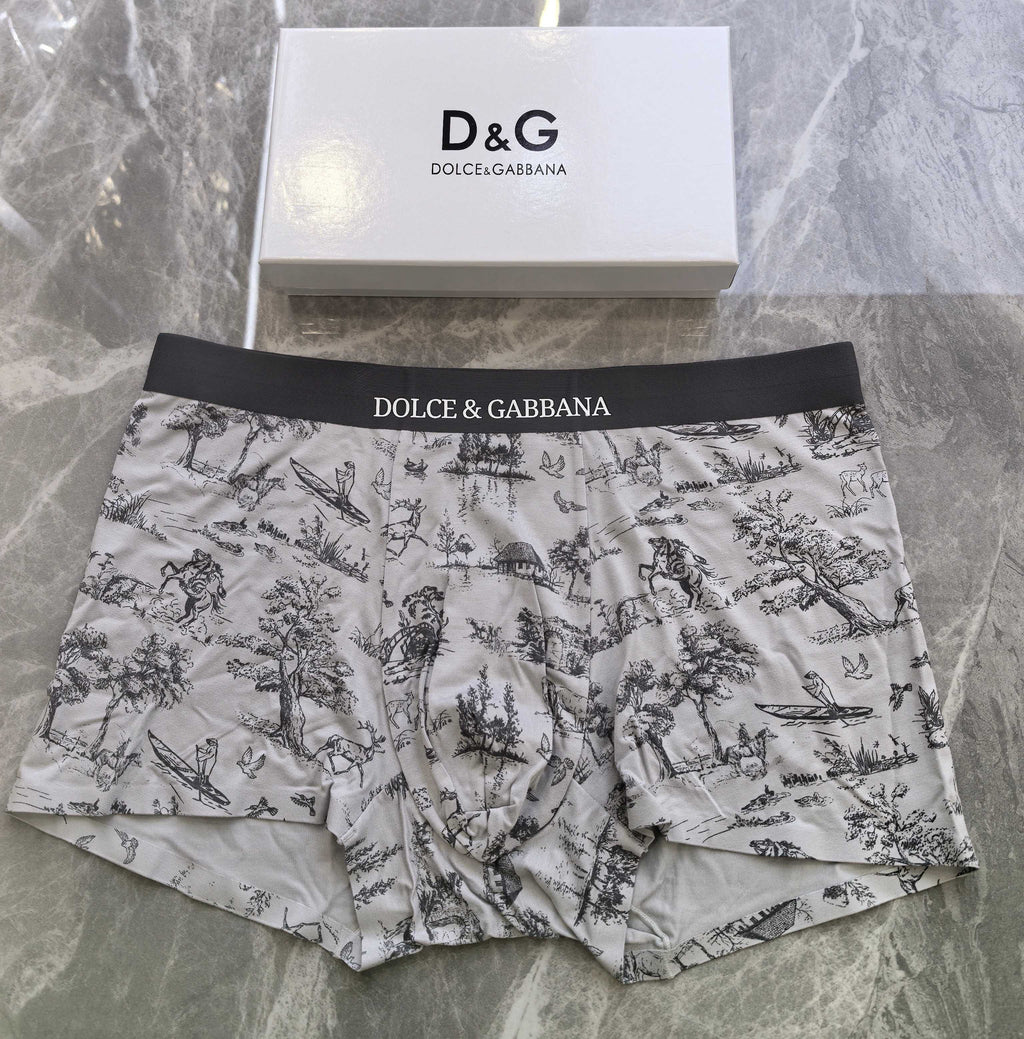 Dolce & Gabbana Modal Men's Boxer Briefs - 3-Piece Box