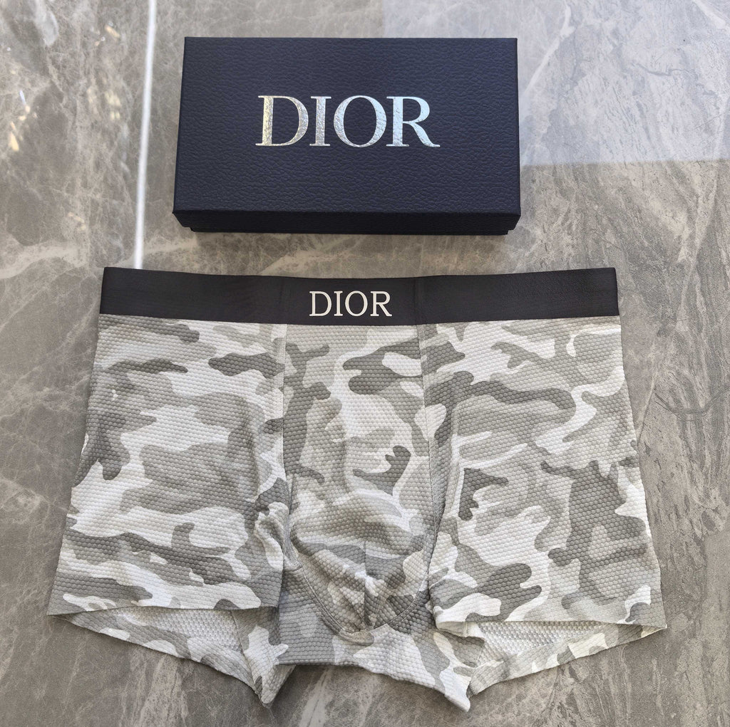 Dior Nylon Blend Men's Boxer Briefs - 3-Piece Box