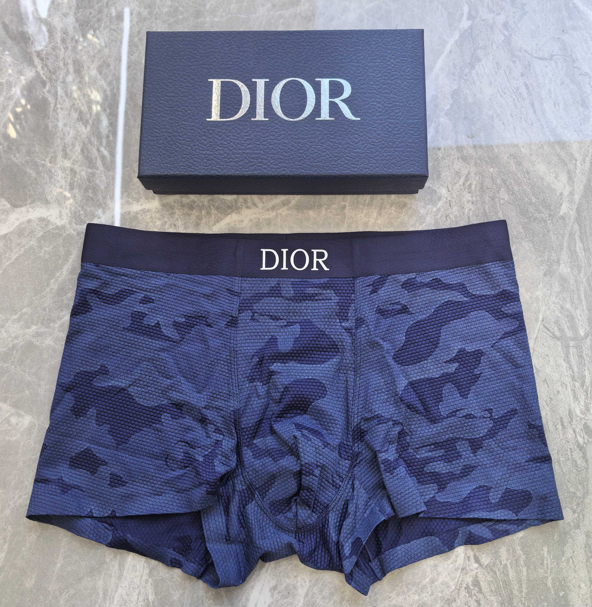 Dior Nylon Blend Men's Boxer Briefs - 3-Piece Box