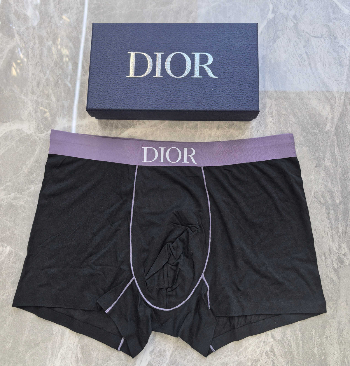 Dior Nylon Blend Men's Boxer Briefs - 3-Piece Box