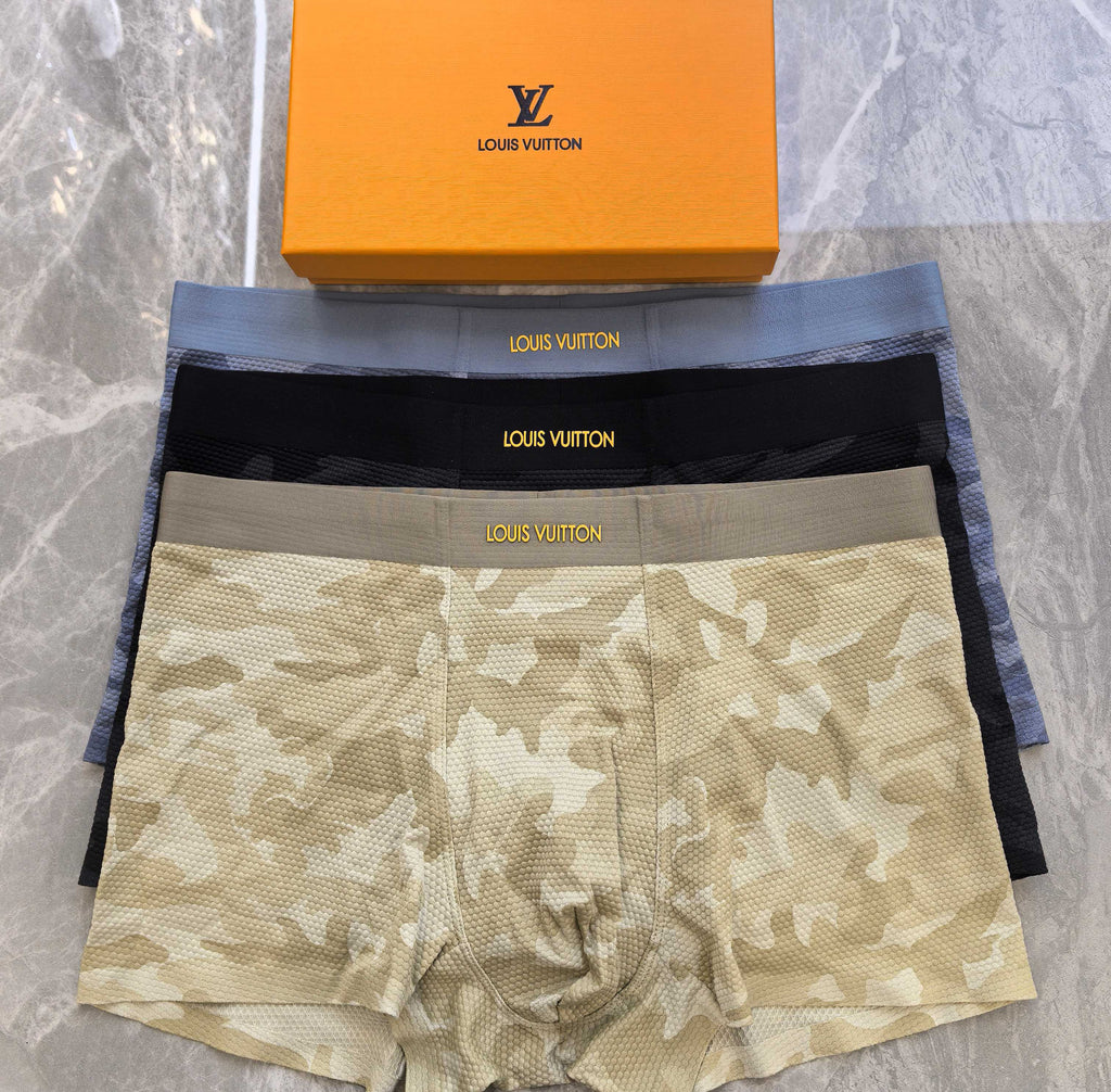 Louis Vuitton Men's Boxer Briefs - 3-Piece Box