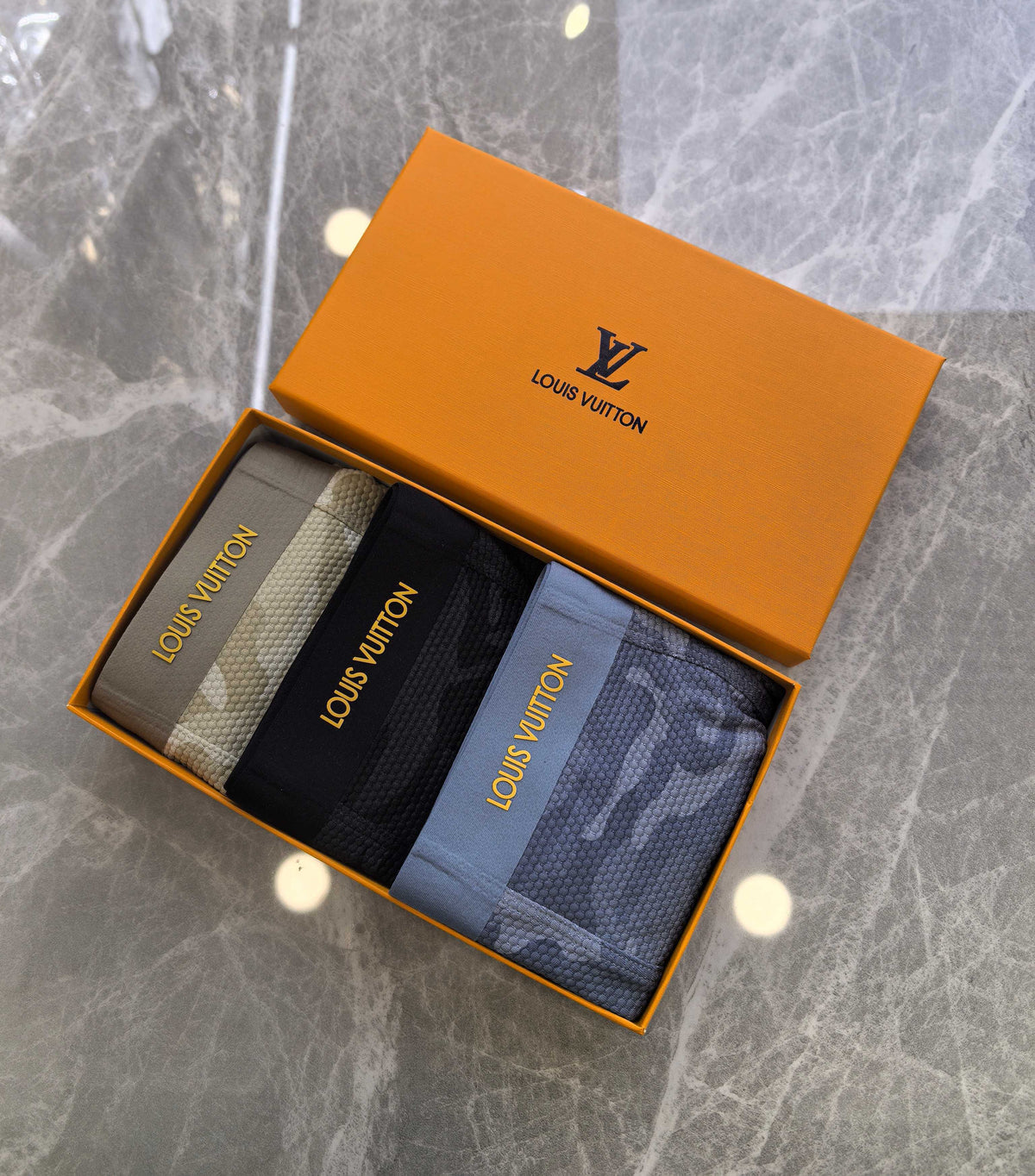 Louis Vuitton Men's Boxer Briefs - 3-Piece Box