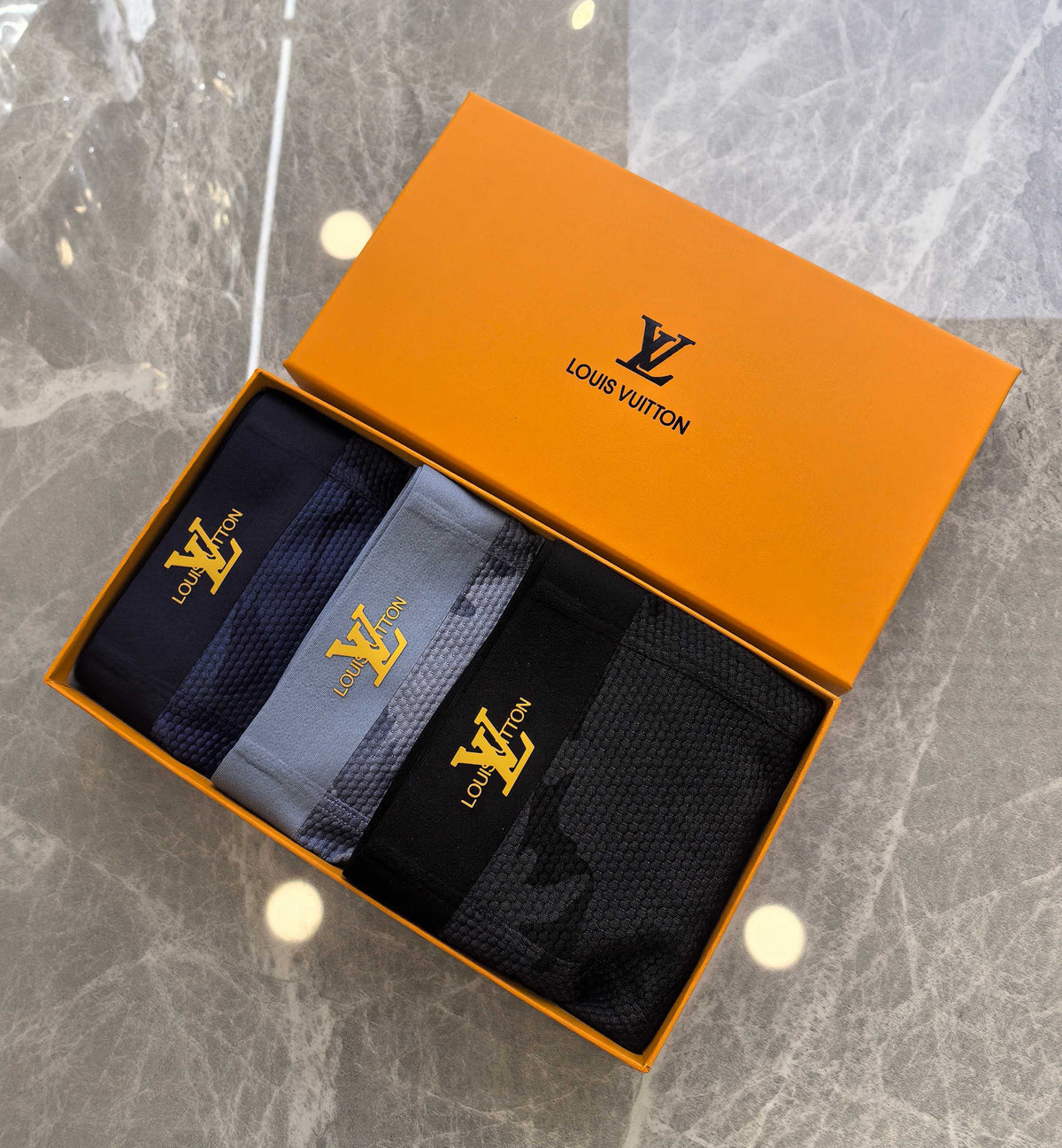 Louis Vuitton Men's Boxer Briefs - 3-Piece Box