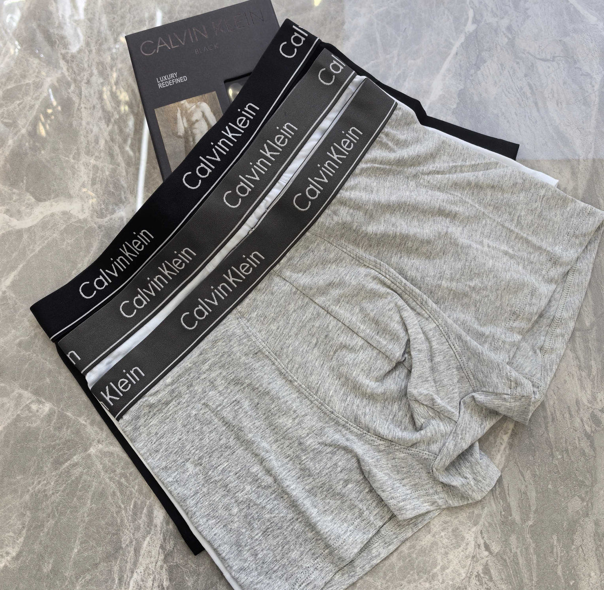 Calvin Klein Men's Boxer Briefs - 3-Piece Box