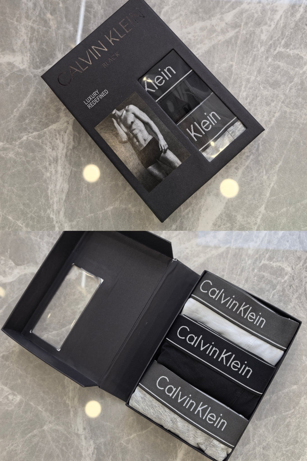 Calvin Klein Men's Boxer Briefs - 3-Piece Box