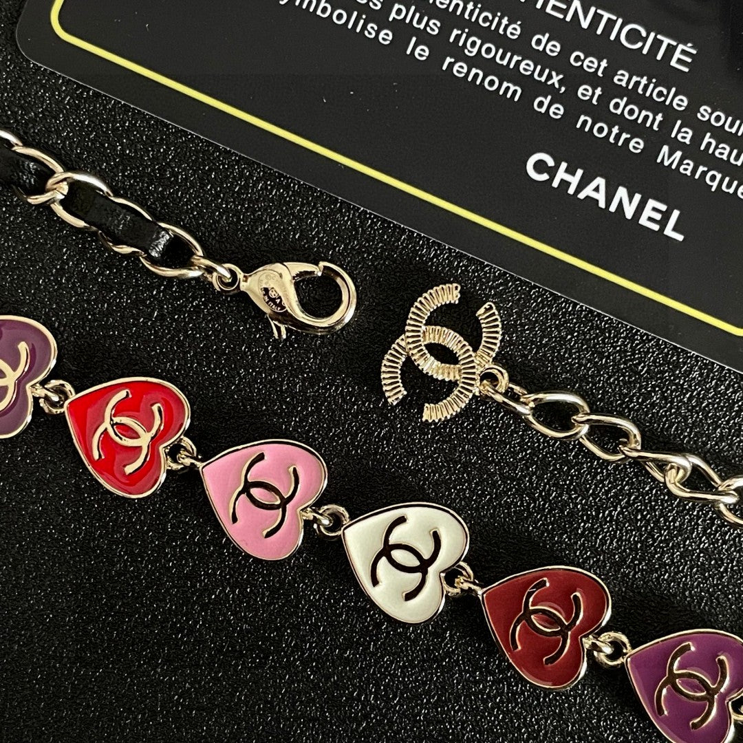 Heart Pendant Necklace in Polished Metal-Tone main product view
