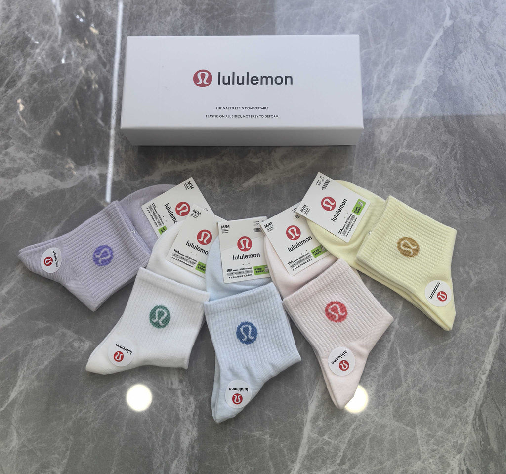 Lululemon Cotton Crew Socks