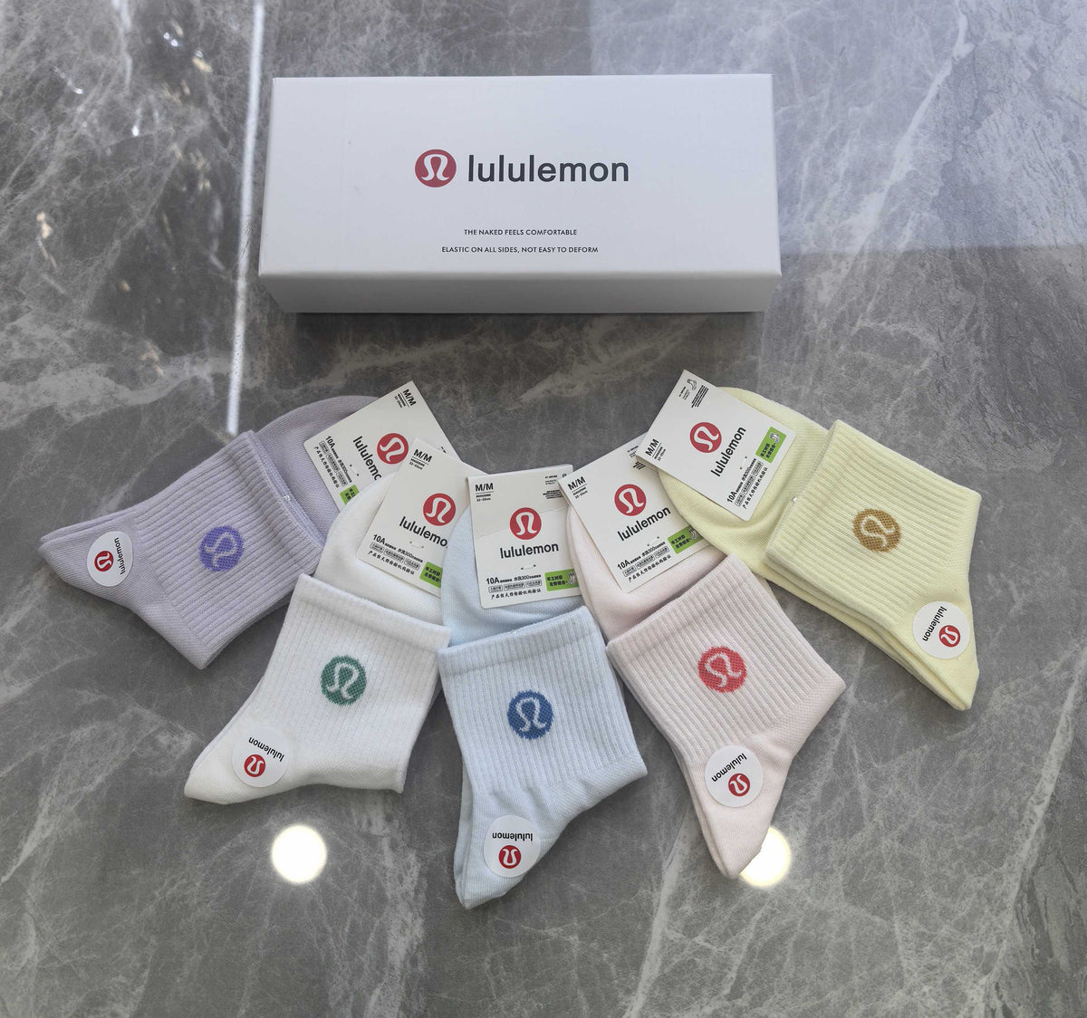 Lululemon Cotton Crew Socks