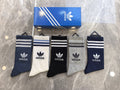 Adidas Cotton Short Socks - 5-Pair Pack