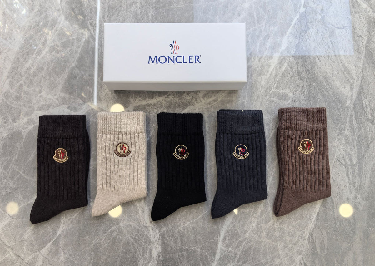Moncler Short Socks - 5-Pair Pack