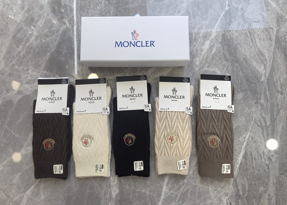 Moncler Short Socks - 5-Pair Pack