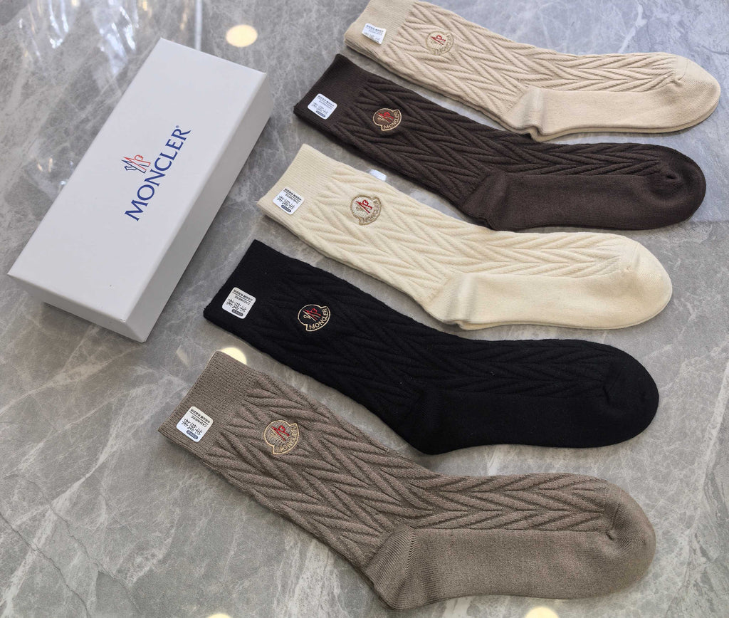 Moncler Short Socks - 5-Pair Pack