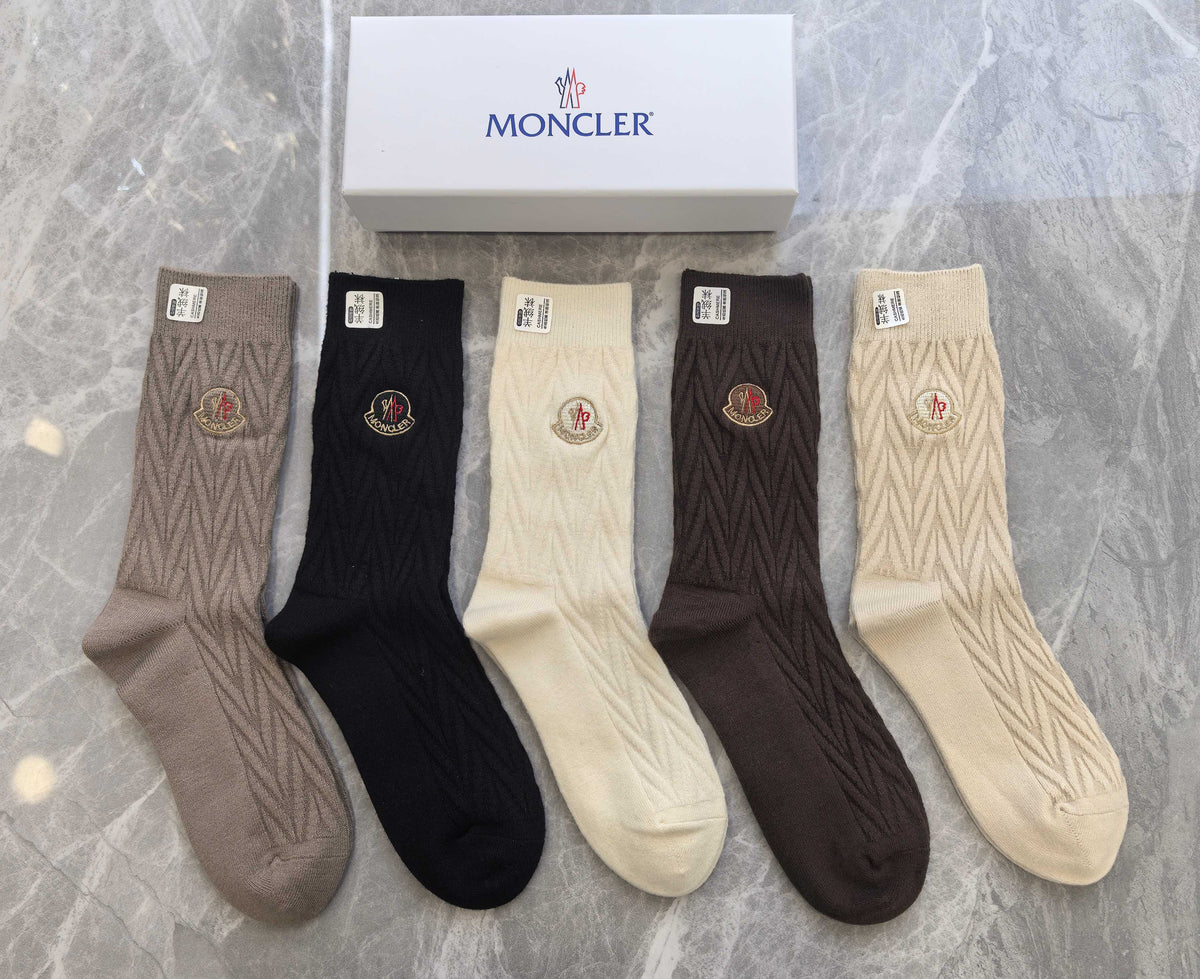 Moncler Short Socks - 5-Pair Pack