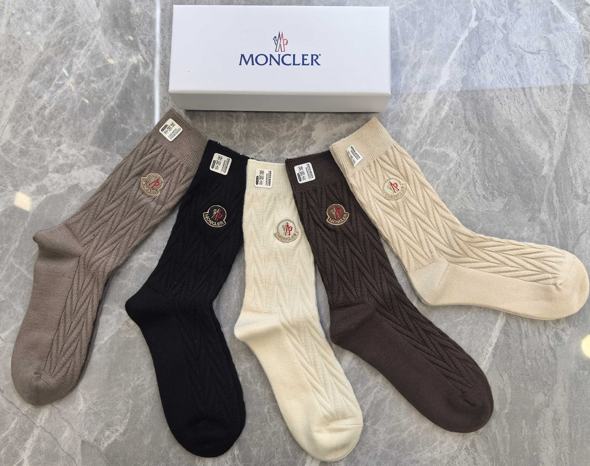 Moncler Short Socks - 5-Pair Pack
