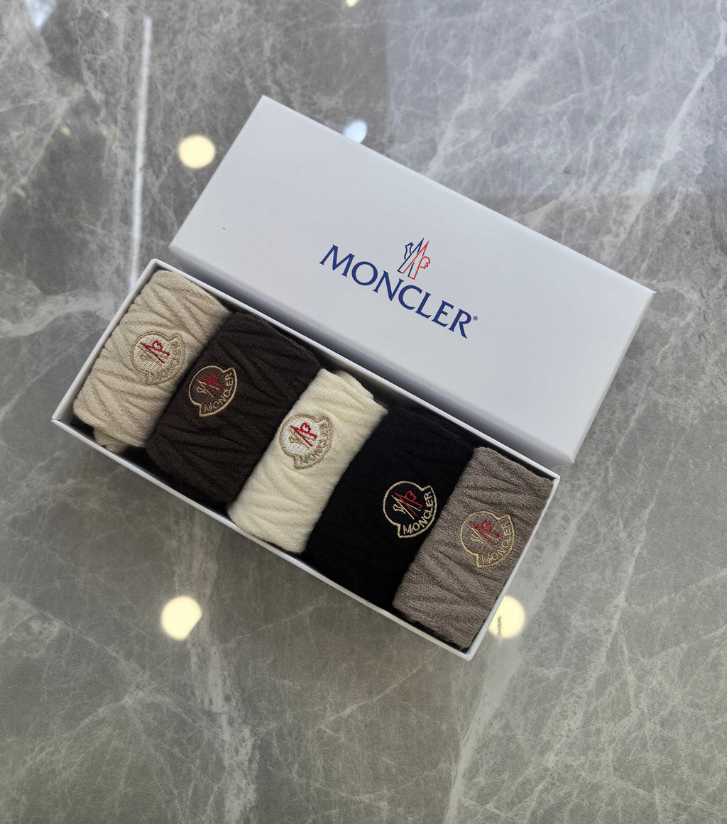 Moncler Crew Socks - 5-Pair Pack