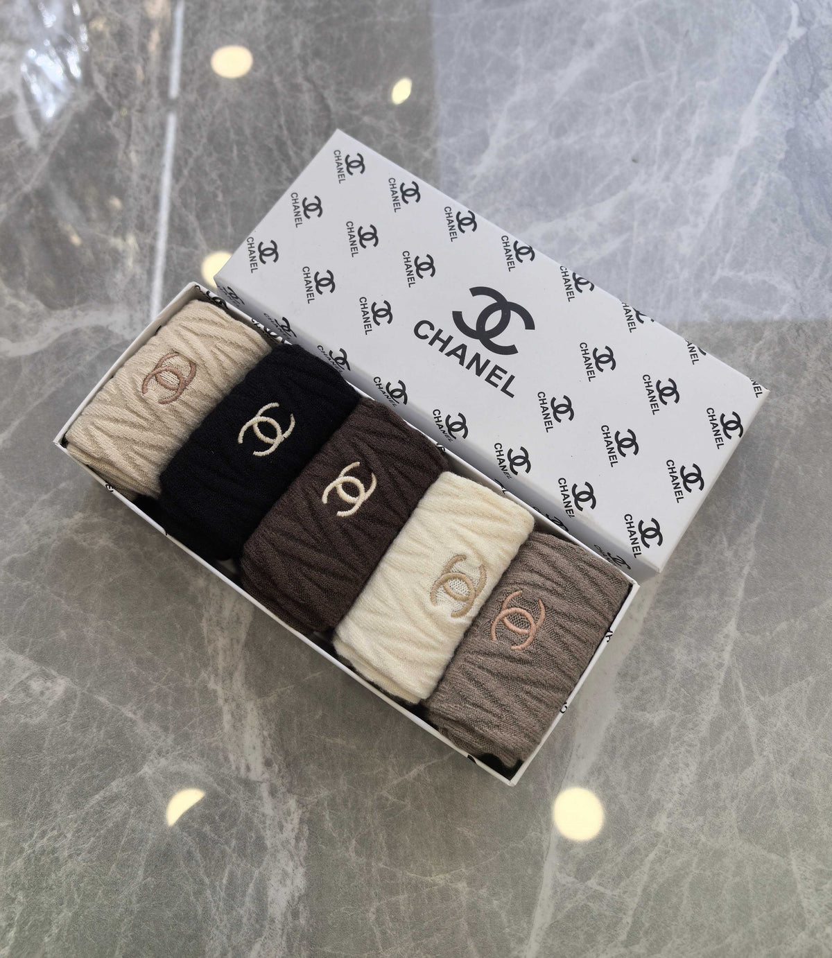 Chanel Short Socks - 5-Pair Pack