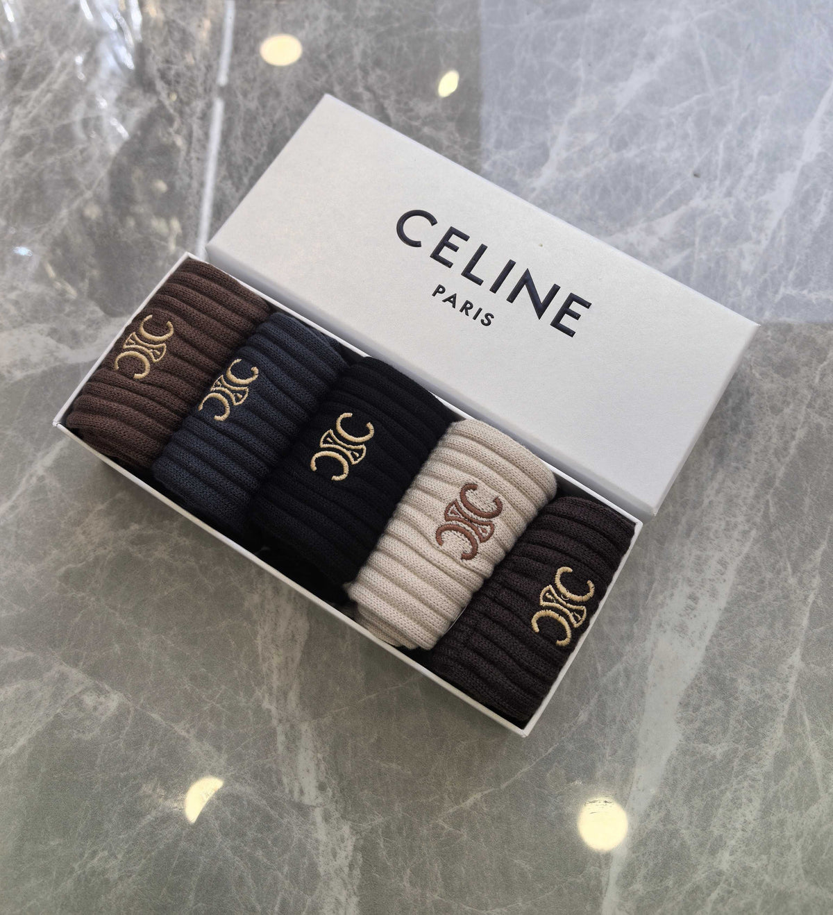 Celine Short Socks - 5-Pair Pack