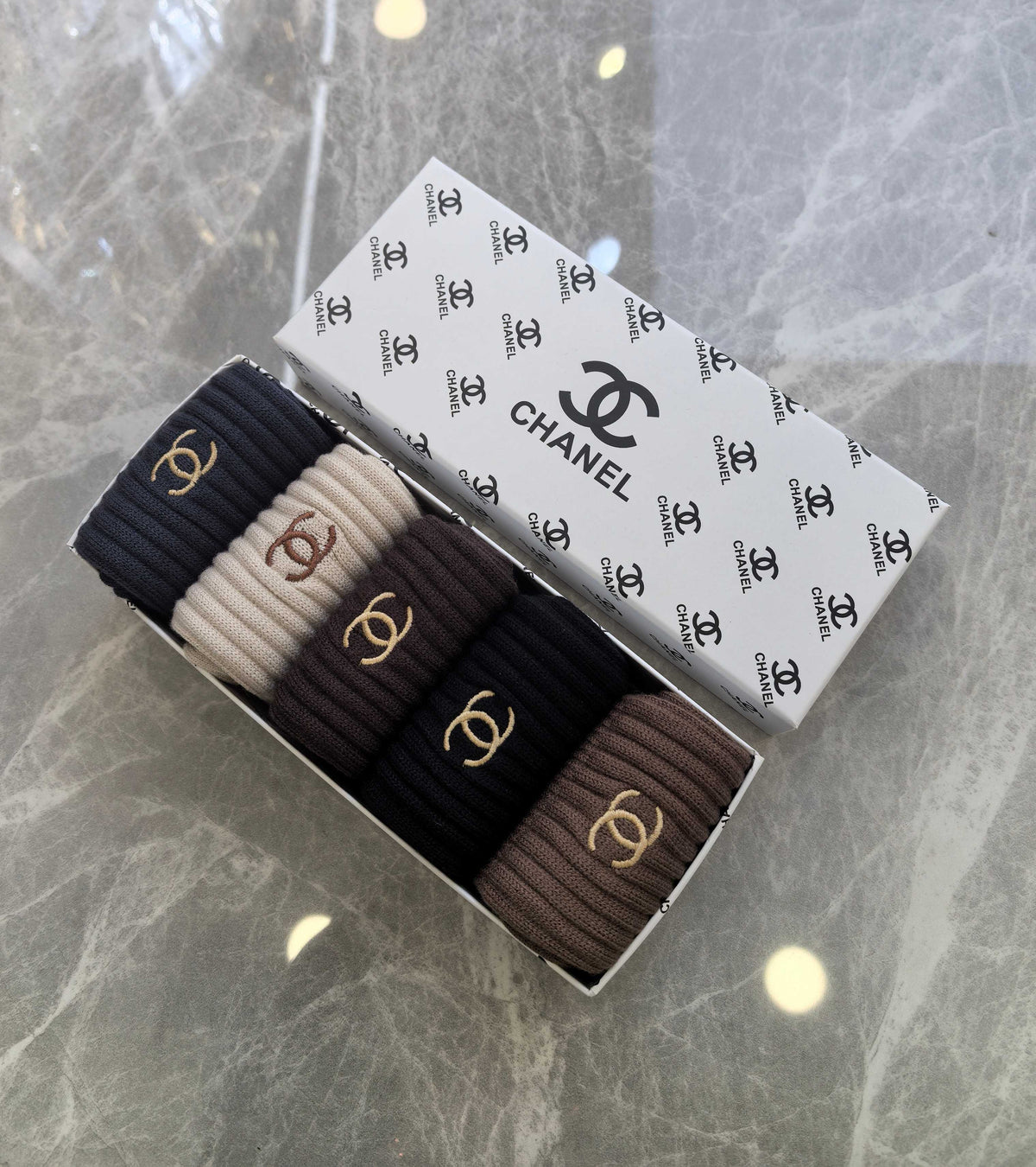 Chanel Short Socks - 5-Pair Pack