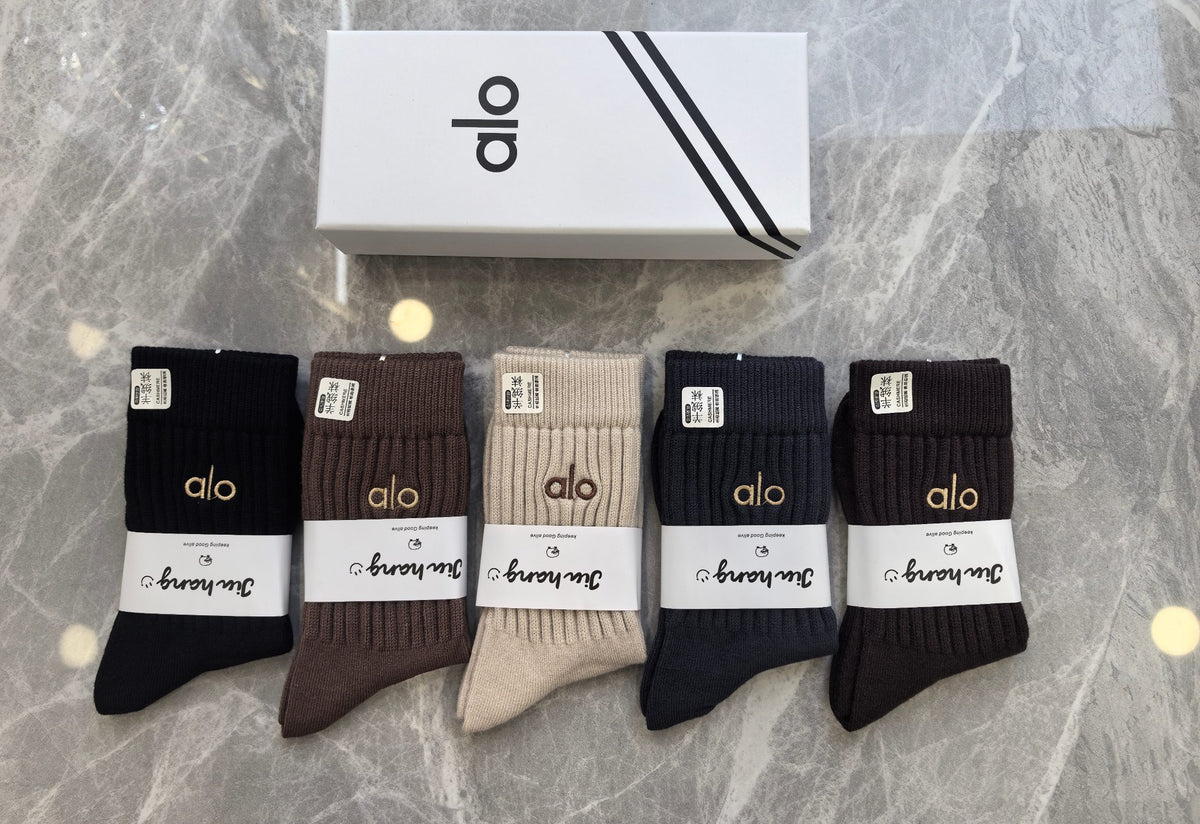 Alo Short Socks - 5-Pair Pack