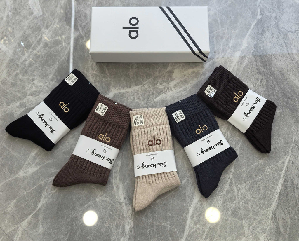 Alo Short Socks - 5-Pair Pack