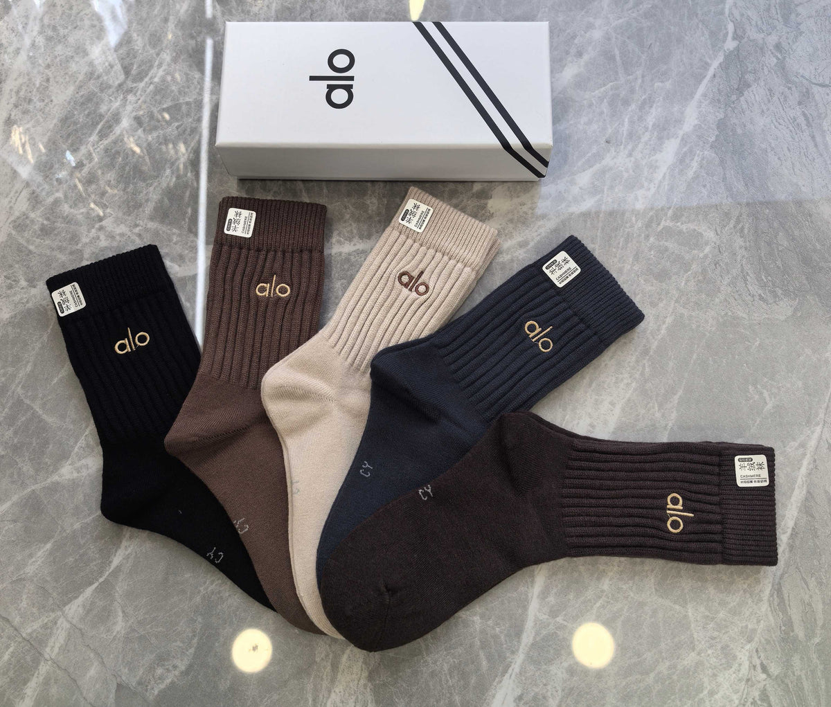 Alo Short Socks - 5-Pair Pack