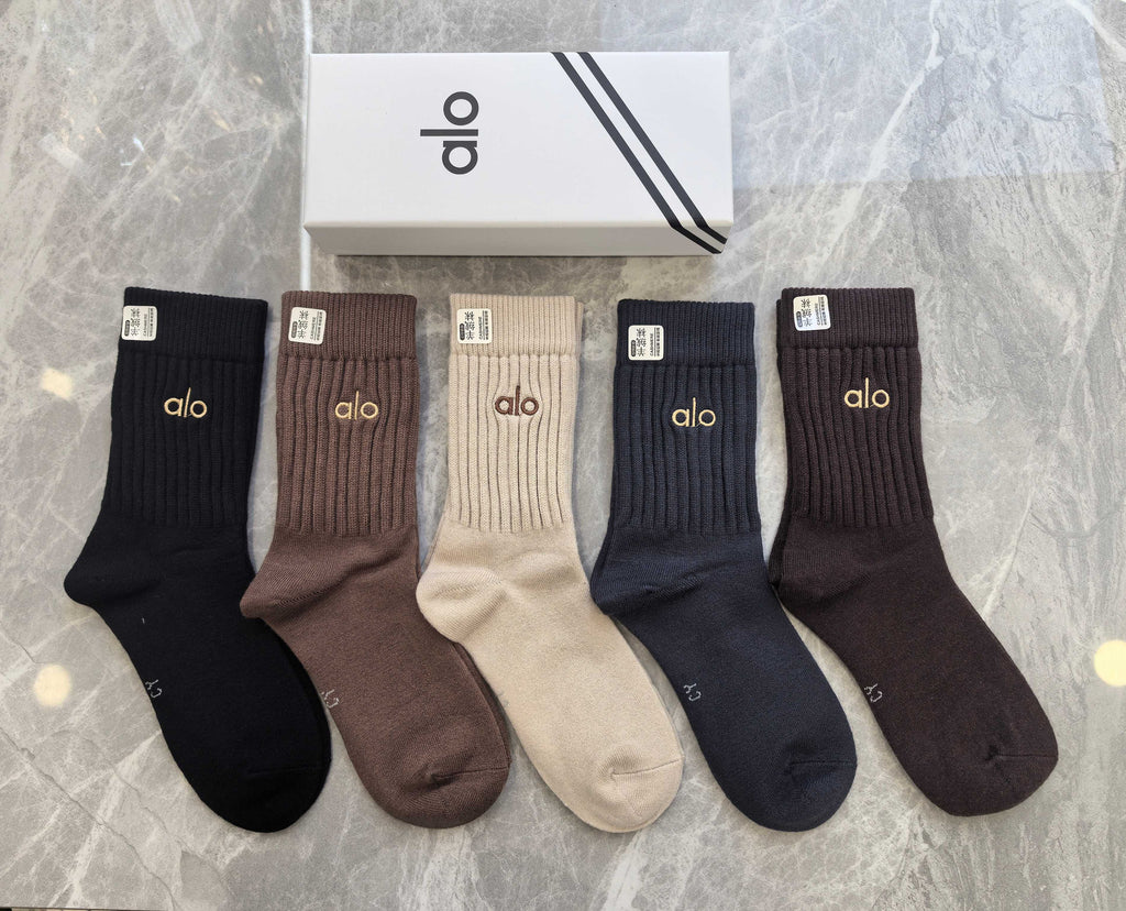 Alo Short Socks - 5-Pair Pack