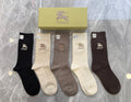 Burberry Short Socks - 5-Pair Pack