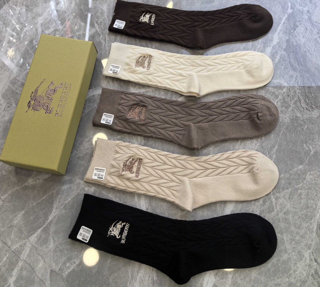 Burberry Short Socks - 5-Pair Pack